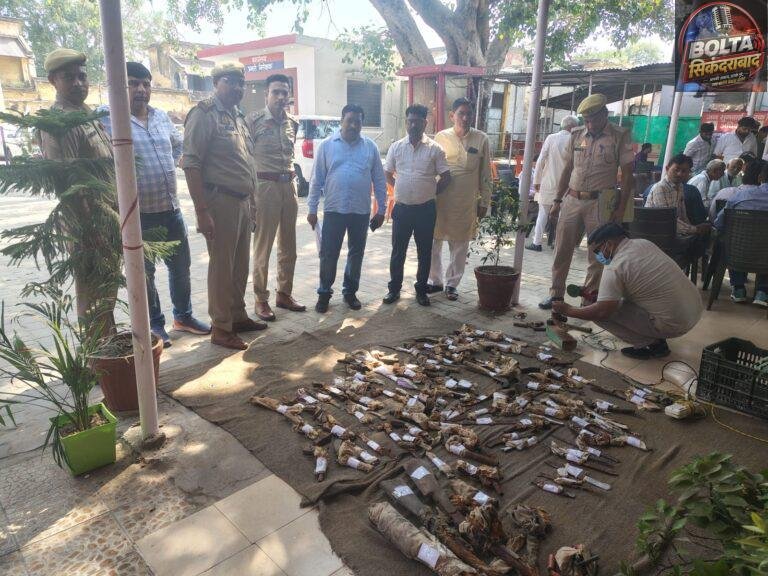 सिकंदराबाद पुलिस ने 29 साल पुराने मुकदमों के माल का किया निस्तारण